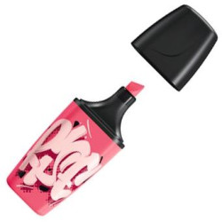 (07/56-10) STABILO MARCADOR FLUORESCENTE BOSS MINI "RISE" ROSA CAJA 10 UD
