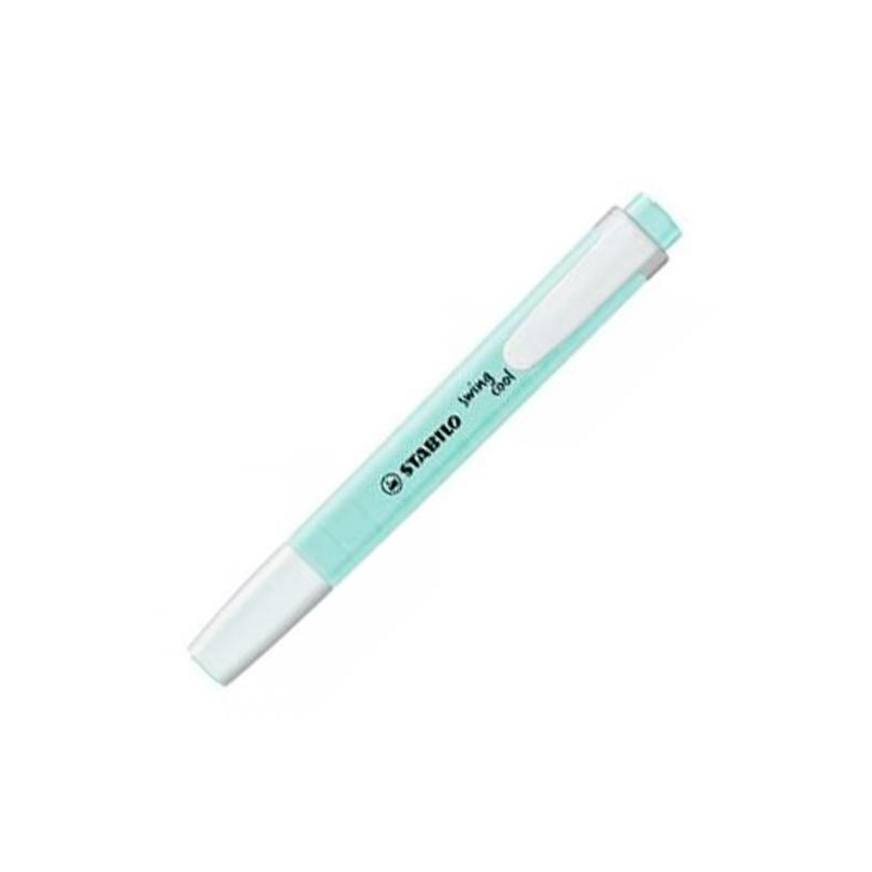 (275/111-8) STABILO MARCADOR FLUORESCENTE SWING COOL PASTEL AZUL NUBLADO CAJA 10 UD (275/111-8) STABILO MARCADOR FLUORESCENTE SWING COOL PASTEL AZUL NUBLADO CAJA 10 UD