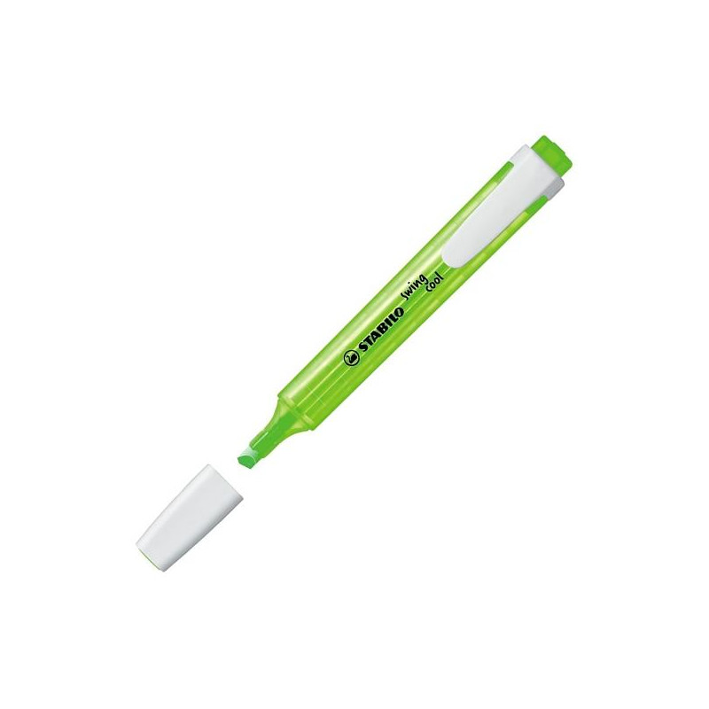 (275/133-8) STABILO MARCADOR FLUORESCENTE SWING COOL PASTEL CHISPA DE LIMA CAJA 10 UD (275/133-8) STABILO MARCADOR FLUORESCENTE SWING COOL PASTEL CHISPA DE LIMA CAJA 10 UD