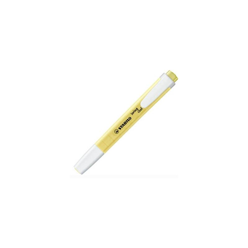 (275/144-8) STABILO MARCADOR FLUORESCENTE SWING COOL PASTEL AMARILLO CAJA 10 UD (275/144-8) STABILO MARCADOR FLUORESCENTE SWING COOL PASTEL AMARILLO CAJA 10 UD
