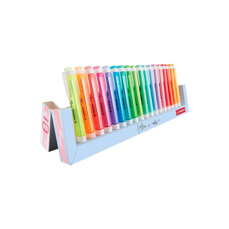 (275/18-01-5) STABILO MARCADOR FLUORESCENTE SWING COOL C/SURTIDOS SET ESCRITORIO 18 UD (275/18-01-5) STABILO MARCADOR FLUORESCENTE SWING COOL C/SURTIDOS SET ESCRITORIO 18 UD