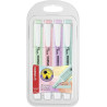 (275/4-08-1) STABILO MARCADOR FLUORESCENTE SWING COOL PASTEL C/SURTIDOS BLÍSTER 4 UD