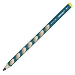 (321/HB-6) STABILO EASYGRAPH LAPIZ ZURDOS 321 HB PETRÓLEO -6U-