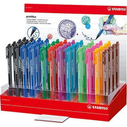 (488/48-1) STABILO ROTULADORES PARA ESCRITURA POINTMAX C/SURTIDOS EXPOSITOR 48 UD