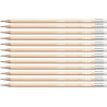 (4908/04-HB) STABILO SWANO LAPIZ GRAFITO CON GOMA PASTEL MELOCOTÓN -12U-