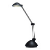 (5040 NE MT) ARCHIVO 2000 LÁMPARA LED SOBREMESA DOBLE BRAZO ARTICULADO LUZ BLANCA CÁLIDA 130X340X220MM NEGRA METALIZADA