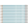 (4908/06-HB) STABILO SWANO LAPIZ GRAFITO CON GOMA PASTEL AZUL -12U-