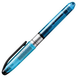 (545/31) STABILO MARCADOR FLUORESCENTE NAVIGATOR AZUL CAJA 10 UD