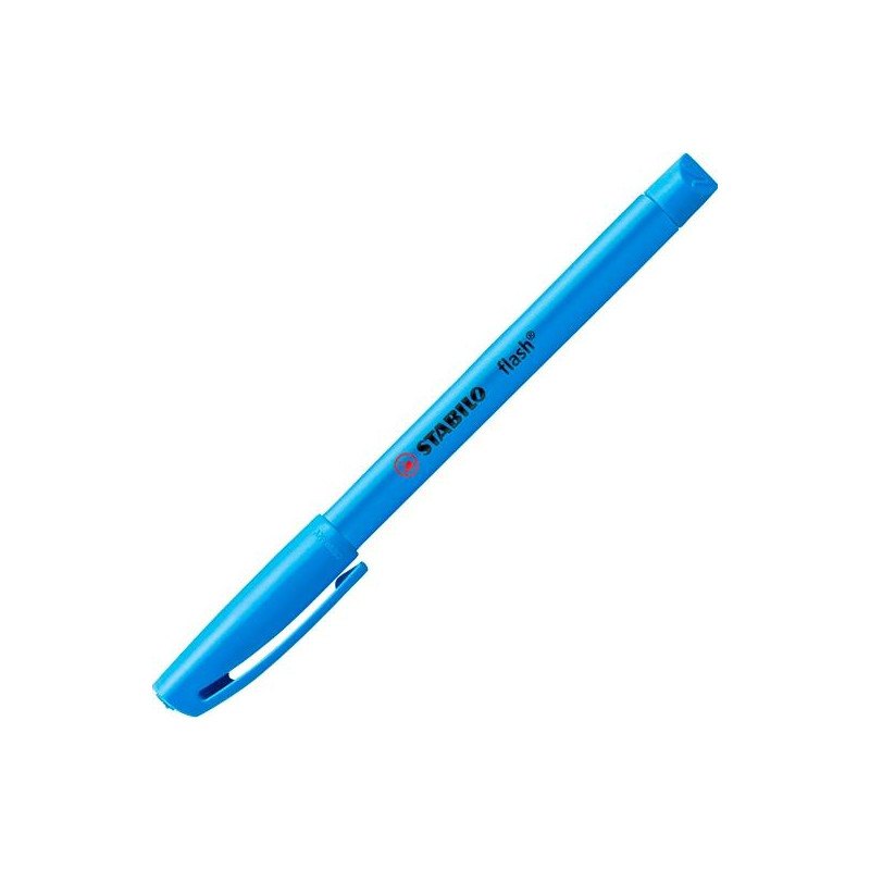 (555/31) STABILO MARCADOR FLUORESCENTE FLASH AZUL CAJA 10 UD (555/31) STABILO MARCADOR FLUORESCENTE FLASH AZUL CAJA 10 UD
