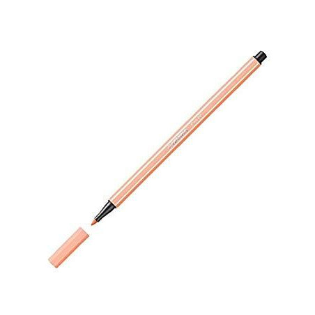 (68/26) STABILO ROTULADOR PEN 68 CARNE CLARO CAJA 10 UD