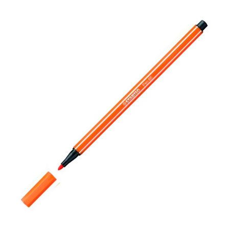 (68/30) STABILO ROTULADOR PEN 68 BERMELLÓN PALIDO CAJA 10 UD
