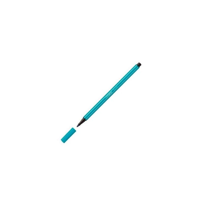 (68/31) STABILO ROTULADOR PEN 68 AZUL COBALTO CAJA 10 UD