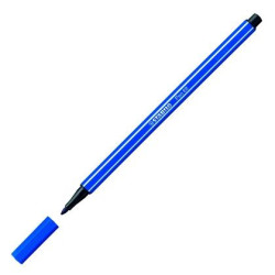(68/32) STABILO ROTULADOR PEN 68 AZUL MARINO CAJA 10 UD