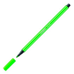 (68/33) STABILO ROTULADOR PEN 68 VERDE CLARO CAJA 10 UD