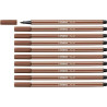 (68/38) STABILO ROTULADOR PEN 68 SANGUINA CAJA 10 UD