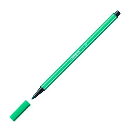 (68/51) STABILO ROTULADOR PEN 68 AZUL TURQUESA CAJA 10 UD
