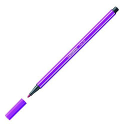 (68/58) STABILO ROTULADOR PEN 68 LILA CAJA 10 UD