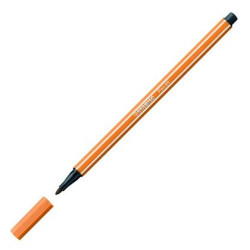 (68/89) STABILO ROTULADOR PEN 68 OCRE OSCURO CAJA 10 UD