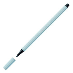 (68/94) STABILO ROTULADOR PEN 68 GRIS CLARO CAJA 10 UD