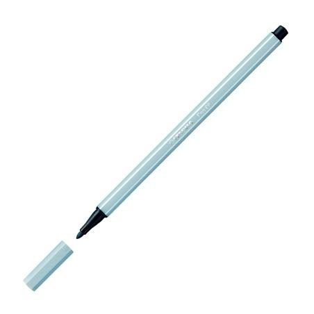 (68/94) STABILO ROTULADOR PEN 68 GRIS CLARO CAJA 10 UD