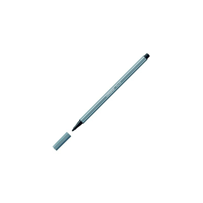(68/96) STABILO ROTULADOR PEN 68 GRIS OSCURO CAJA 10 UD (68/96) STABILO ROTULADOR PEN 68 GRIS OSCURO CAJA 10 UD