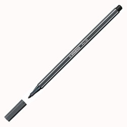 (68/97) STABILO ROTULADOR PEN 68 GRIS INTENSO CAJA 10 UD