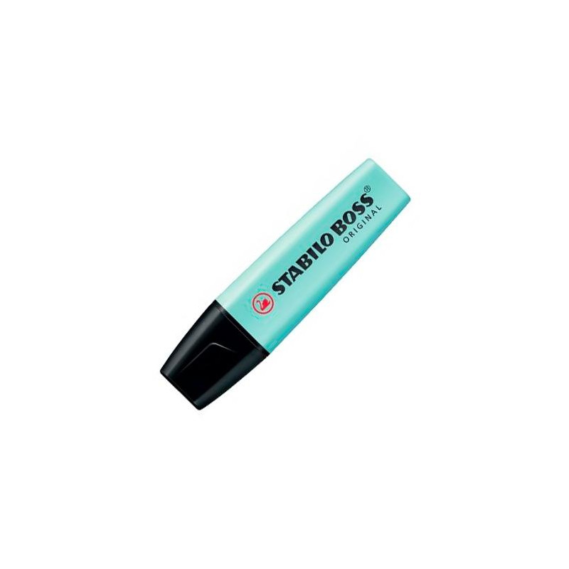 (70/113) STABILO MARCADOR FLUORESCENTE BOSSW ORIGINAL TURQUESA PASTEL (70/113) STABILO MARCADOR FLUORESCENTE BOSSW ORIGINAL TURQUESA PASTEL