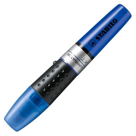 (71/41) STABILO MARCADOR FLUORESCENTE LUMINATOR AZUL CAJA 5 UD