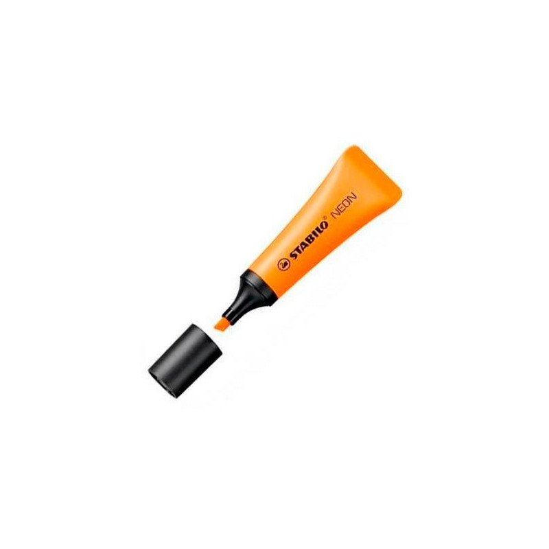(72/54) STABILO MARCADOR FLUORESCENTE NEON NARANJA CAJA 10 UD (72/54) STABILO MARCADOR FLUORESCENTE NEON NARANJA CAJA 10 UD