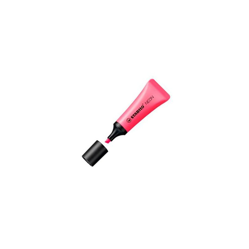 (72/56) STABILO MARCADOR FLUORESCENTE NEON ROSA CAJA 10 UD (72/56) STABILO MARCADOR FLUORESCENTE NEON ROSA CAJA 10 UD