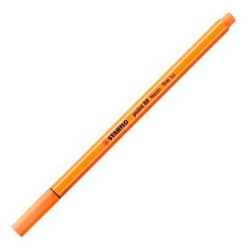 (88/054) STABILO ROTULADOR POINT 88 NARANJA NEÓN CAJA 10 UD