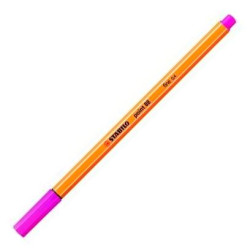 (88/056) STABILO ROTULADOR POINT 88 ROSA NEÓN CAJA 10 UD