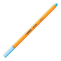 (88/11) STABILO ROTULADOR POINT 88 AZUL HIELO CAJA 10 UD