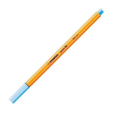 (88/11) STABILO ROTULADOR POINT 88 AZUL HIELO CAJA 10 UD