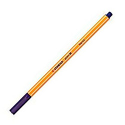 (88/22) STABILO ROTULADOR POINT 88 AZUL OSCURO CAJA 10 UD