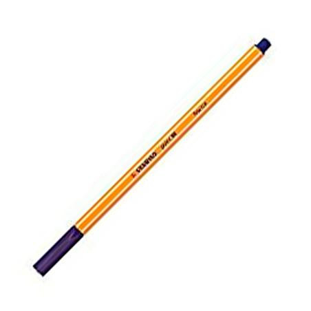 (88/22) STABILO ROTULADOR POINT 88 AZUL OSCURO CAJA 10 UD