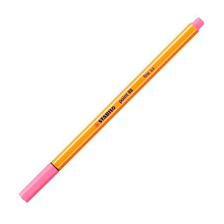 (88/29) STABILO ROTULADOR POINT 88 ROSA CLARO CAJA 10 UD