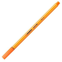 (88/30) STABILO ROTULADOR POINT 88 BERMELLÓN PÁLIDO CAJA 10 UD