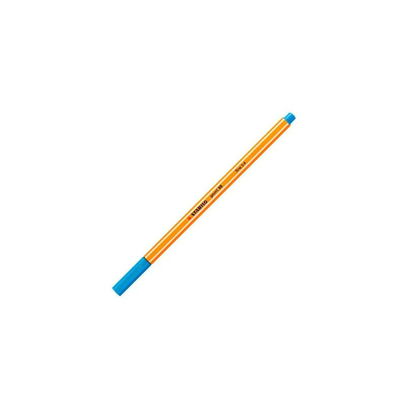 (88/32) STABILO ROTULADOR POINT 88 AZUL CIELO CAJA 10 UD (88/32) STABILO ROTULADOR POINT 88 AZUL CIELO CAJA 10 UD
