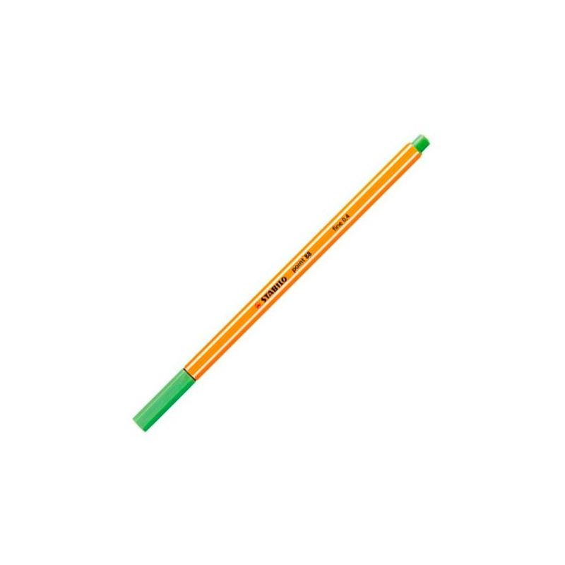 (88/33) STABILO ROTULADOR POINT 88 VERDE MANZANA CAJA 10 UD (88/33) STABILO ROTULADOR POINT 88 VERDE MANZANA CAJA 10 UD