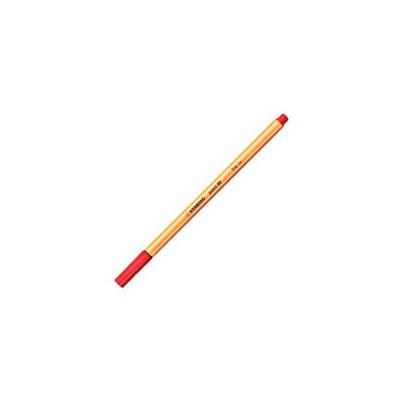 (88/40) STABILO ROTULADOR POINT 88 ROJO CAJA 10 UD (88/40) STABILO ROTULADOR POINT 88 ROJO CAJA 10 UD