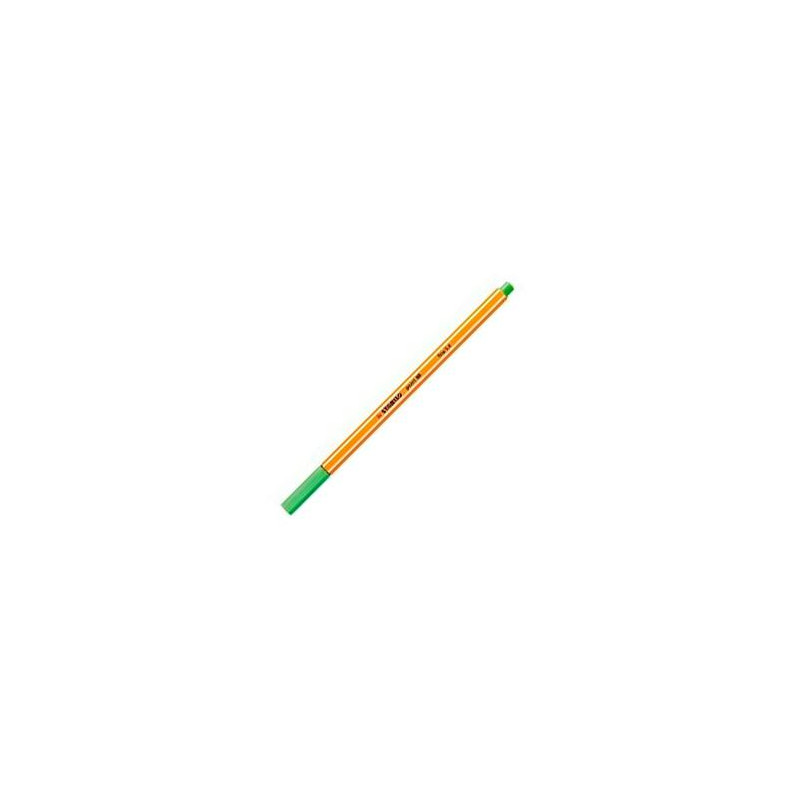(88/43) STABILO ROTULADOR POINT 88 VERDE HOJA CAJA 10 UD (88/43) STABILO ROTULADOR POINT 88 VERDE HOJA CAJA 10 UD