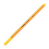 (88/44) STABILO ROTULADOR POINT 88 AMARILLO CAJA 10 UD
