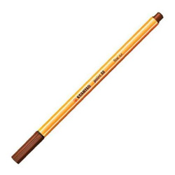 (88/45) STABILO ROTULADOR POINT 88 MARRÓN CAJA 10 UD