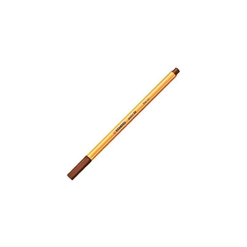 (88/45) STABILO ROTULADOR POINT 88 MARRÓN CAJA 10 UD (88/45) STABILO ROTULADOR POINT 88 MARRÓN CAJA 10 UD