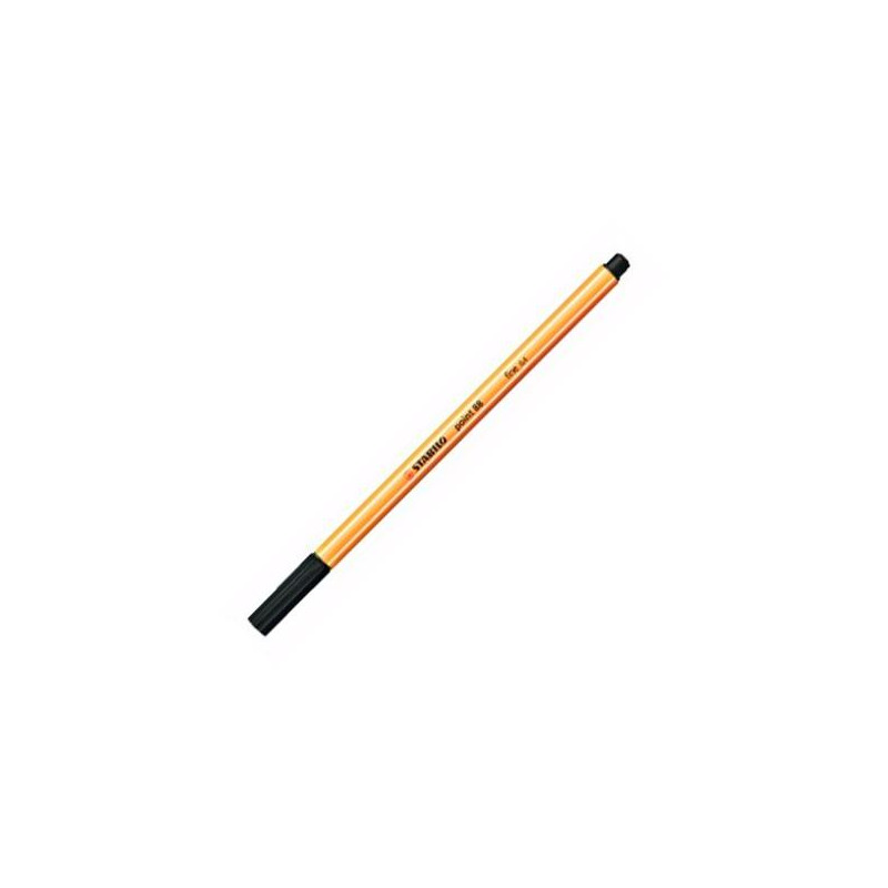 (88/46) STABILO ROTULADOR POINT 88 NEGRO CAJA 10 UD (88/46) STABILO ROTULADOR POINT 88 NEGRO CAJA 10 UD