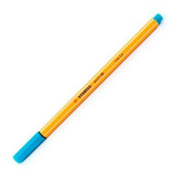 (88/51) STABILO ROTULADOR POINT 88 TURQUESA CAJA 10 UD