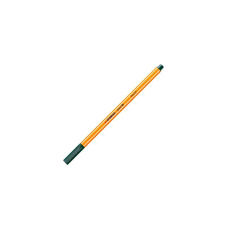 (88/53) STABILO ROTULADOR POINT 88 VERDE PINO CAJA 10 UD (88/53) STABILO ROTULADOR POINT 88 VERDE PINO CAJA 10 UD