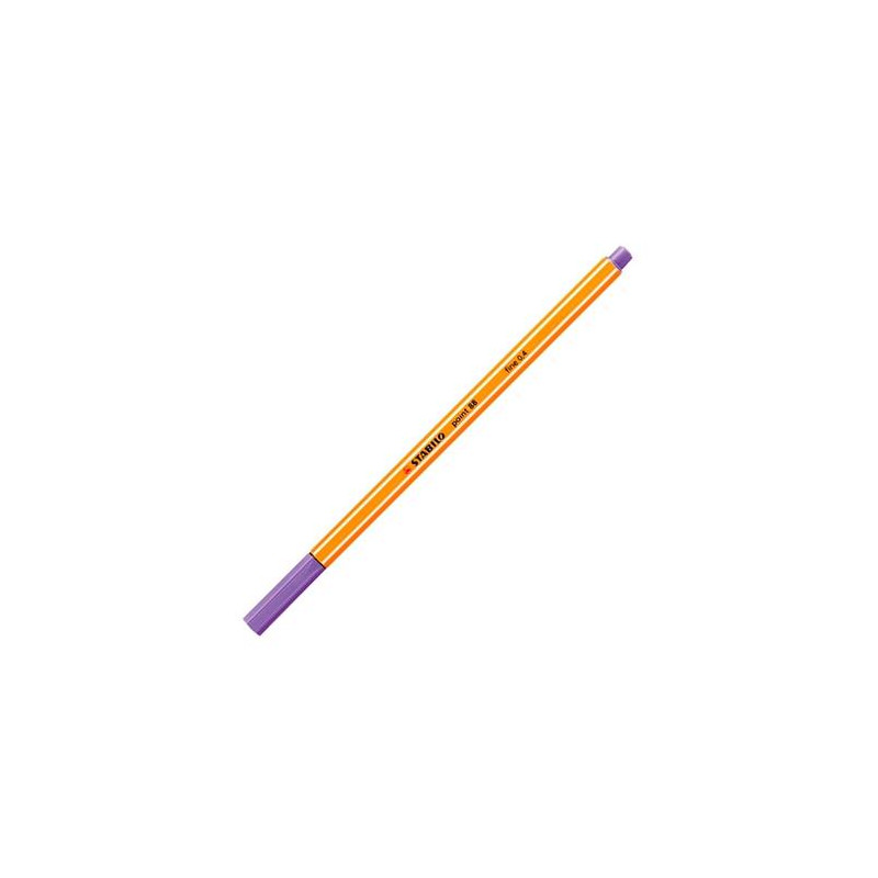(88/55) STABILO ROTULADOR POINT 88 VIOLETA CAJA 10 UD