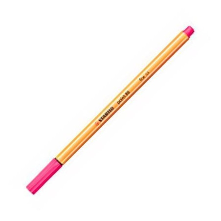 (88/56) STABILO ROTULADOR POINT 88 ROSA CAJA 10 UD